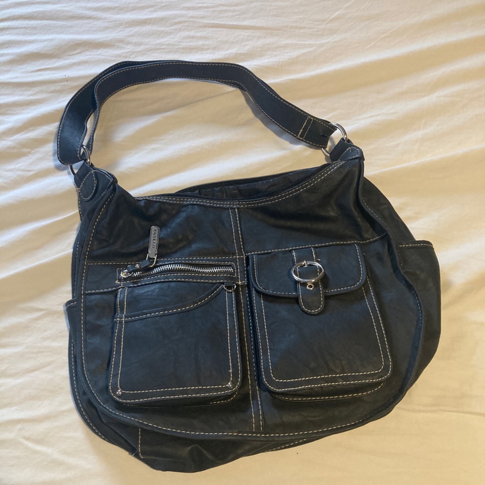 Black Rossetti Cross-Body Shoulder Bag